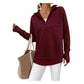 ⏰ Ultimo Giorno di Saldi – SCONTO 50% ✨Maglione Pullover da Donna con Zip Quarto