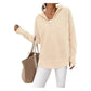 ⏰ Ultimo Giorno di Saldi – SCONTO 50% ✨Maglione Pullover da Donna con Zip Quarto