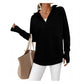 ⏰ Ultimo Giorno di Saldi – SCONTO 50% ✨Maglione Pullover da Donna con Zip Quarto