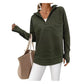 ⏰ Ultimo Giorno di Saldi – SCONTO 50% ✨Maglione Pullover da Donna con Zip Quarto