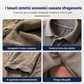 🔥SCONTO DEL 50%!👔T-shirt da uomo con colletto a maniche lunghe