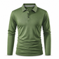 🔥SCONTO DEL 50%!👔T-shirt da uomo con colletto a maniche lunghe