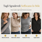 🔥SCONTO DEL 50%! 👚Top femminile con scollo a V profondo, maniche lunghe e pizzo