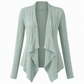 🔥SCONTO DEL 50%! 👚Cardigan lavorato a maglia da donna, a maniche lunghe e vestibilità morbida