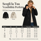 ⏰ Ultimo Giorno di Saldi – SCONTO 50% ✨Cappotto corto da donna a doppio petto con cappuccio