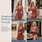 ⏰ Ultimo Giorno di Saldi – SCONTO 50% ✨Abito babydoll da donna con scollo quadrato e tasche