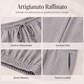 Pantaloni casual da donna a gamba larga con coulisse e vita elastica