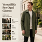 ⏰ Ultimo Giorno di Saldi – SCONTO 50% ✨Cappotto maschile minimal monopezzo a mezza lunghezza