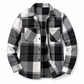 ⏰ Ultimo Giorno di Saldi – SCONTO 50% ✨Camicia casual in flanella a quadri da uomo