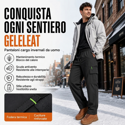 ⏰ Ultimo Giorno di Saldi – SCONTO 50% ✨Pantaloni termici antivento da uomo per attività outdoor invernali