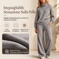 ⏰ Ultimo Giorno di Saldi – SCONTO 50% ✨Set donna maglia collo alto in maglia e pantaloni a gamba larga