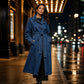 ⏰ Ultimo Giorno di Saldi – SCONTO 50% ✨Cappotto lungo in denim da donna con chiusura doppia a bottoni
