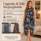 ⏰ Ultimo Giorno di Saldi – SCONTO 50% ✨Elegante vestito donna smanicato effetto 2 pezzi