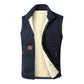 ⏰ Ultimo Giorno di Saldi – SCONTO 50% ✨Gilet invernale unisex caldo con fodera in pelliccia plush