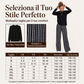 ⏰ Ultimo Giorno di Saldi – SCONTO 50% ✨Completo da donna casual con top a girocollo e pantaloni stampati
