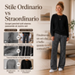 ⏰ Ultimo Giorno di Saldi – SCONTO 50% ✨Completo da donna casual con top a girocollo e pantaloni stampati