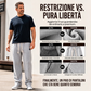 ⏰ Ultimo Giorno di Saldi – SCONTO 50% ✨Pantaloni della tuta casual a gamba larga da uomo con tasche