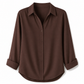 🔥SCONTO DEL 50%! 👚Blusa da donna elegante e casual a maniche lunghe con bottoni
