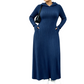 ⏰ Ultimo Giorno di Saldi – SCONTO 50% ✨Abito con cappuccio in maglia a coste casual da donna