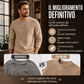 ⏰ Ultimo Giorno di Saldi – SCONTO 50% ✨Maglione da uomo classico a girocollo