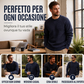 ⏰ Ultimo Giorno di Saldi – SCONTO 50% ✨Maglione da uomo classico a girocollo