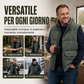 ⏰ Ultimo Giorno di Saldi – SCONTO 50% ✨Gilet Imbottito in Velluto a Coste Rinforzato da Uomo