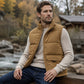 ⏰ Ultimo Giorno di Saldi – SCONTO 50% ✨Gilet Imbottito in Velluto a Coste Rinforzato da Uomo