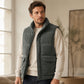 ⏰ Ultimo Giorno di Saldi – SCONTO 50% ✨Gilet Imbottito in Velluto a Coste Rinforzato da Uomo