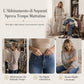 ⏰ Ultimo Giorno di Saldi – SCONTO 50% ✨Tuta jumpsuit elegante con stampa floreale, avvolgente, scollo a V, gamba larga, cintura in vita e maniche a 3/4 con volant