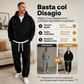 ⏰ Ultimo Giorno di Saldi – SCONTO 50% ✨Set casual da uomo con felpa mezza zip con cappuccio e pantaloni a gamba larga