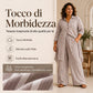 🔥SCONTO DEL 50%! 👚Set donna composto da camicia a righe lungo e pantaloni a gamba larga