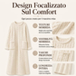 Maglia da notte lunga in peluche calda per donna