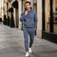 ⏰ Ultimo Giorno di Saldi – SCONTO 50% ✨Set tuta due pezzi da uomo con felpa con cappuccio e pantaloni della tuta