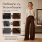 🔥SCONTO DEL 50%! 👖Pantaloni femminili casual a vita alta e gamba larga