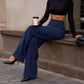 🔥SCONTO DEL 50%! 👖Pantaloni femminili casual a vita alta e gamba larga