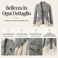 🔥SCONTO DEL 50%! 🧥Giacca di jeans da donna con revers a bavero e fondo in pizzo