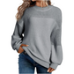 🔥SCONTO DEL 50%! 👚Maglione lavorato a maglia a maniche lunghe da donna con taglio comodo