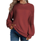 🔥SCONTO DEL 50%! 👚Maglione lavorato a maglia a maniche lunghe da donna con taglio comodo
