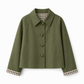 Cappotto da donna autunnale invernale casual a maniche lunghe con chiusura monopetto