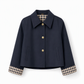 Cappotto da donna autunnale invernale casual a maniche lunghe con chiusura monopetto