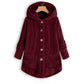 🔥SCONTO DEL 50%! 👚Giacca invernale con cappuccio e tessuto confortevole per donna