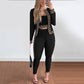 ⏰ Ultimo Giorno di Saldi – SCONTO 50% ✨Set da 3 pezzi: cardigan, top a tubo e pantaloni per donna