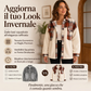🔥SCONTO DEL 50%! 👚Giacca da donna a quadri in pile con patchwork e abbottonatura frontale