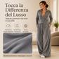 ⏰ Ultimo Giorno di Saldi – SCONTO 50% ✨Tuta elegante in velluto da donna con colletto standing