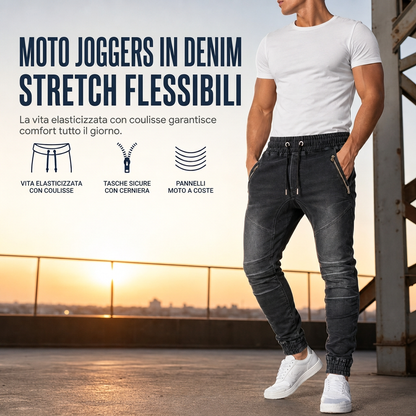⏰ Ultimo Giorno di Saldi – SCONTO 50% ✨Jeans jogger in denim lavato casual da uomo con polsini