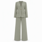 ⏰ Ultimo Giorno di Saldi – SCONTO 50% ✨Elegante Composizione da Abito a Due Pezzi con Blazer Sartoriale e Pantaloni a Gamba Larga Comodi