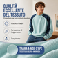 Felpa da uomo con colorblock e vestibilità ampia