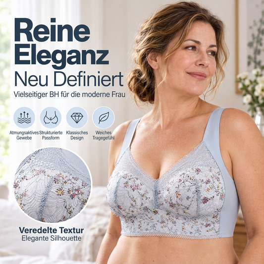 💥Di tendenza adesso!💥 Reggiseni da donna senza cuciture con pizzo floreale e supporto