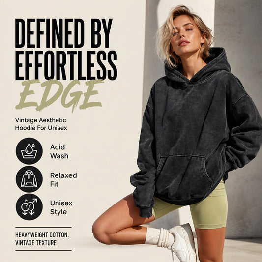 ⏰ Ultimo Giorno di Saldi – SCONTO 50% ✨Felpa con cappuccio unisex, casual, oversize, effetto acid wash