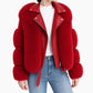 ⏰  Sconto del 50% di cambio stagione – qualità a metà prezzo! ✨Cappotto corto in pelliccia sintetica invernale da donna